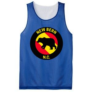 New Bern North Carolina Bear Mesh Reversible Basketball Jersey Tank