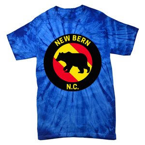 New Bern North Carolina Bear Tie-Dye T-Shirt