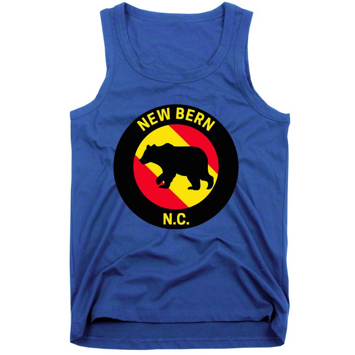 New Bern North Carolina Bear Tank Top