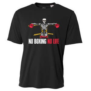 No Boxing No Life Meaningful Gift Cooling Performance Crew T-Shirt