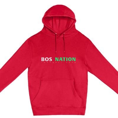 Nwsl Bos Nation Wordmark Premium Pullover Hoodie