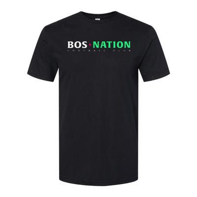 Nwsl Bos Nation Wordmark Softstyle CVC T-Shirt