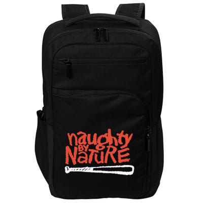 Naughty By Nature – Red Logo Impact Tech Backpack