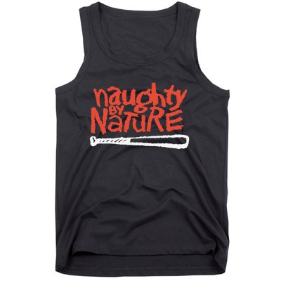 Naughty By Nature – Red Logo Tank Top