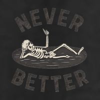 Never Better 7 Panel Mesh Trucker Snapback Hat