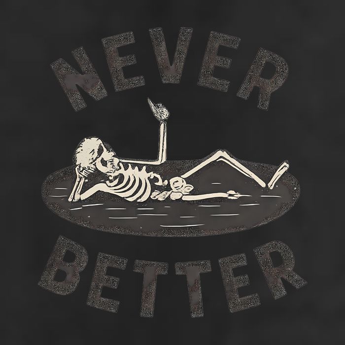 Never Better 7 Panel Mesh Trucker Snapback Hat