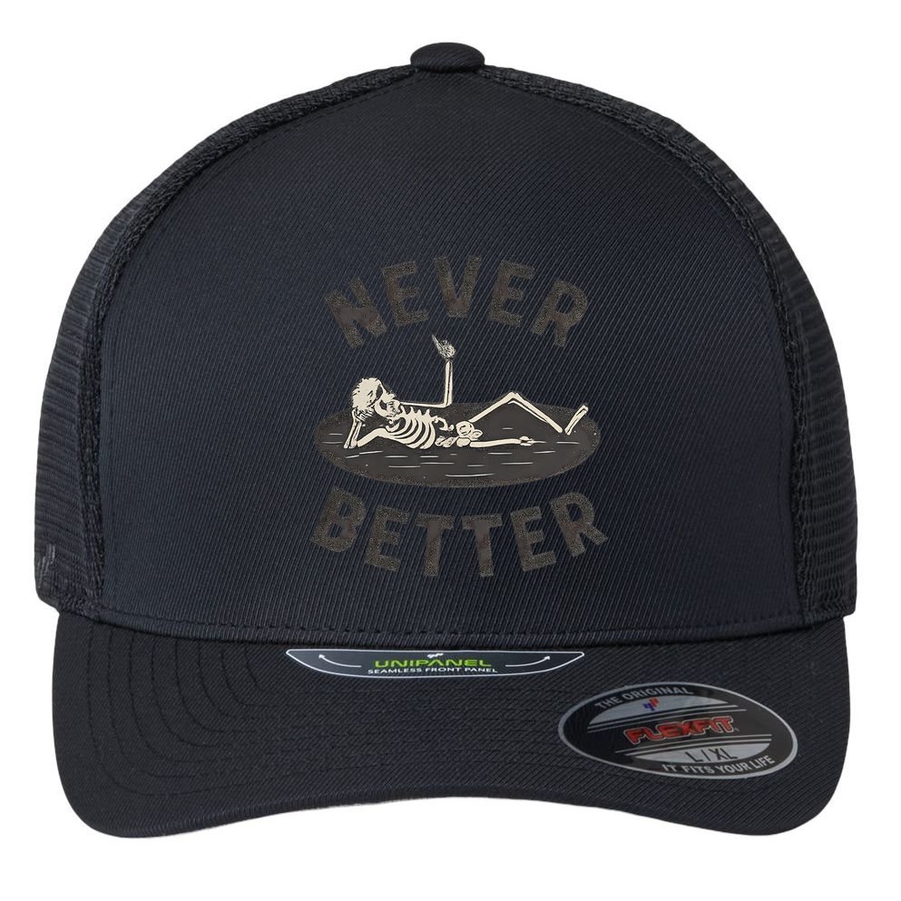 Never Better Flexfit Unipanel Trucker Cap
