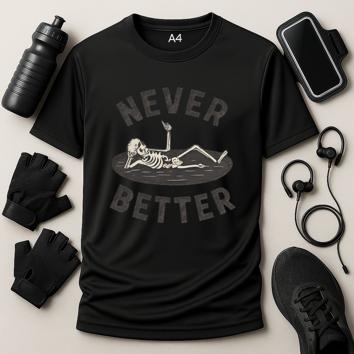 Never Better Cooling Performance Crew T-Shirt