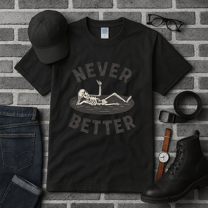 Never Better Tall T-Shirt