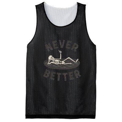 Never Better Mesh Reversible Basketball Jersey Tank