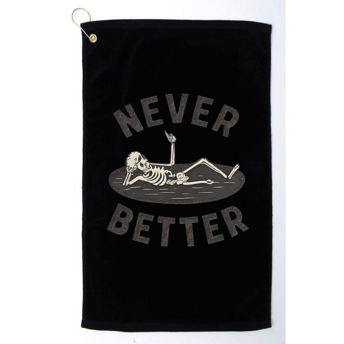 Never Better Golf Towel