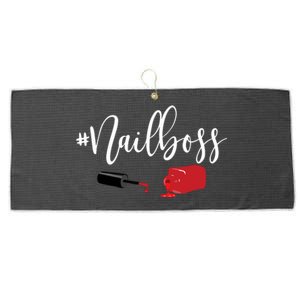 Nail Boss Nail Tech Polish Large Microfiber Waffle Golf Towel