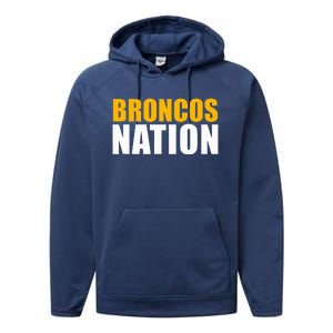 Northgate Broncos Nation Hs Performance Fleece Hoodie