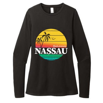 Nassau Bahamas Womens CVC Long Sleeve Shirt