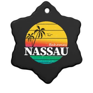 Nassau Bahamas Ceramic Star Ornament