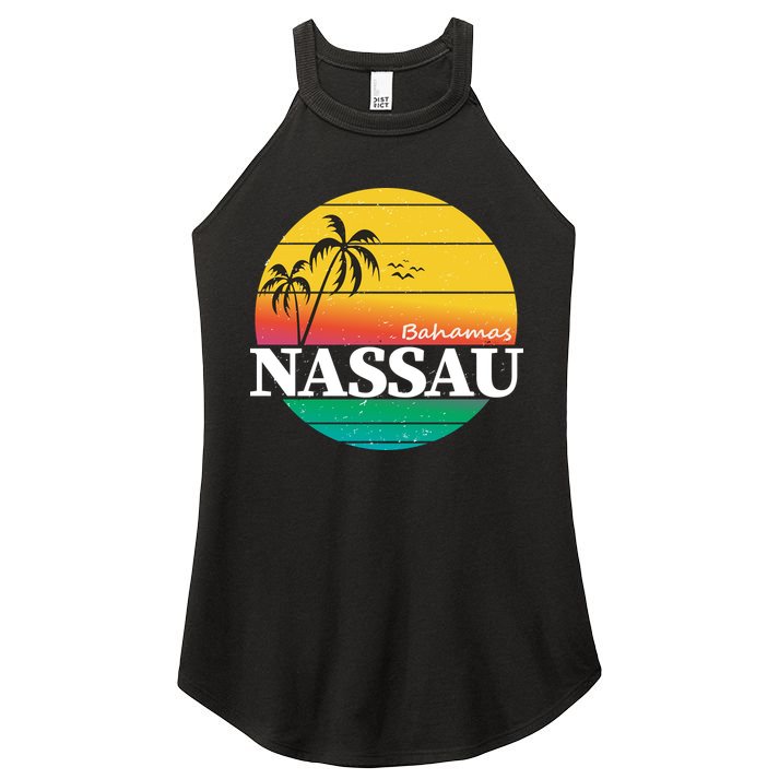 Nassau Bahamas Women's Perfect Tri Rocker Tank
