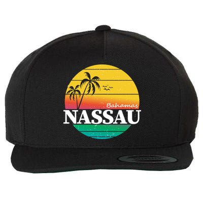 Nassau Bahamas Wool Snapback Cap