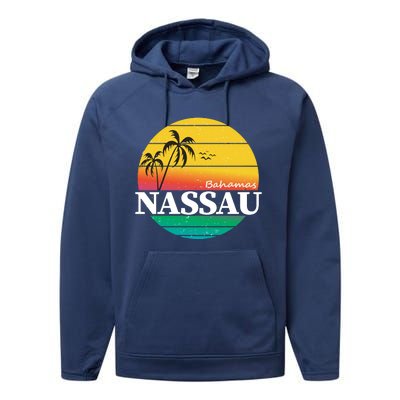 Nassau Bahamas Performance Fleece Hoodie