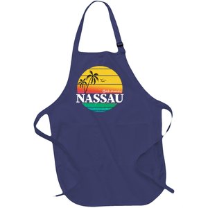 Nassau Bahamas Full-Length Apron With Pockets