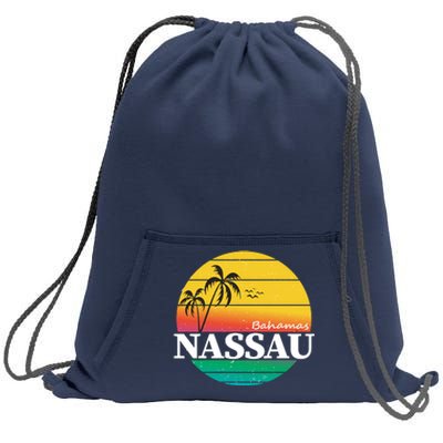 Nassau Bahamas Sweatshirt Cinch Pack Bag