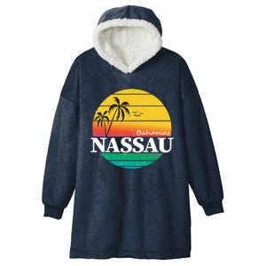 Nassau Bahamas Hooded Wearable Blanket