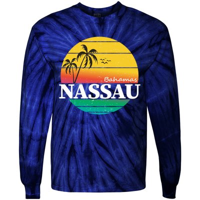 Nassau Bahamas Tie-Dye Long Sleeve Shirt