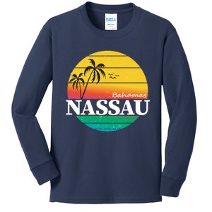 Nassau Bahamas Kids Long Sleeve Shirt