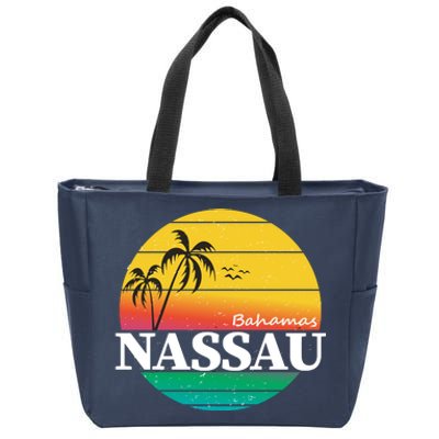 Nassau Bahamas Zip Tote Bag