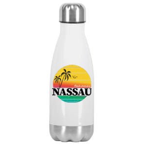 Nassau Bahamas Stainless Steel Insulated Water Bottle