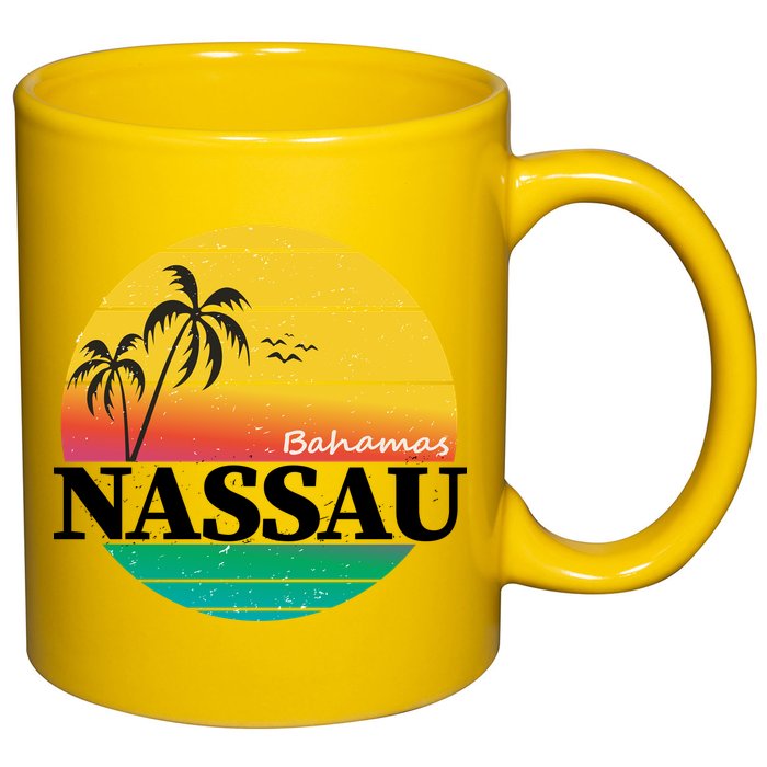Nassau Bahamas 11oz C Handle Ceramic Mug