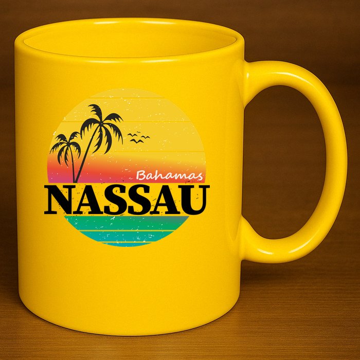 Nassau Bahamas 11oz C Handle Ceramic Mug