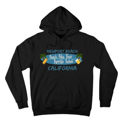 Newport Beach Orange County California Tall Hoodie