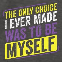 Non Binary Only Choice Be Myself Lgbt Enby Non Binary Flag Vector Backpack