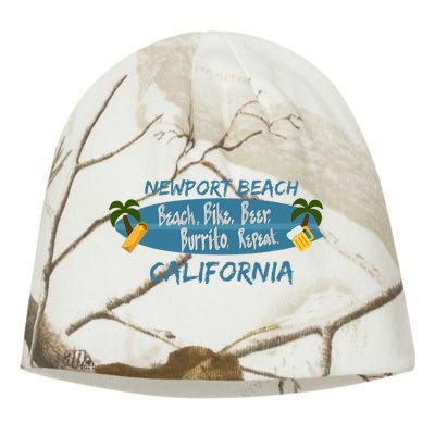 Newport Beach Orange County California Kati - Camo Knit Beanie