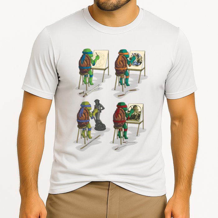 Ninja Brothers Of The Arts Cooling Performance Crew T-Shirt