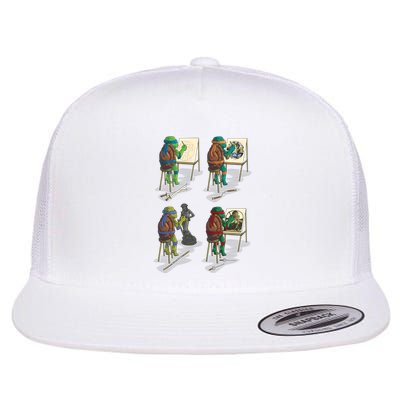 Ninja Brothers Of The Arts Flatbill Hat