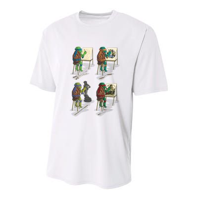 Ninja Brothers Of The Arts Youth Performance Sprint T-Shirt