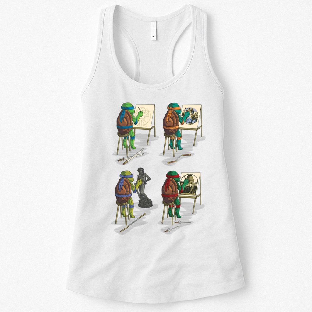 Ninja Brothers Of The Arts Womens Tank Top