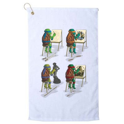 Ninja Brothers Of The Arts Golf Towel