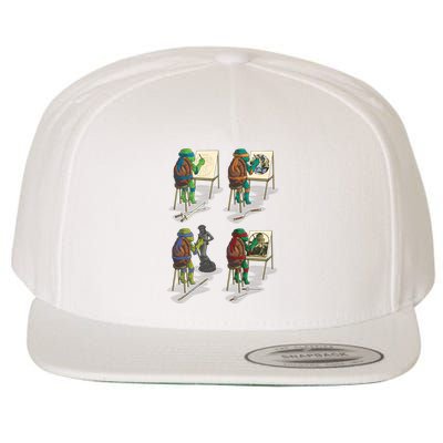Ninja Brothers Of The Arts Wool Snapback Cap