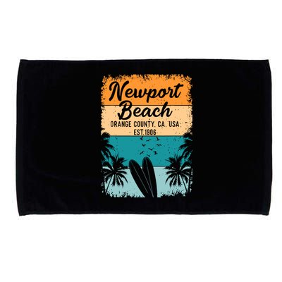 Newport Beach Orange County Oc California Gifts Souvenirs Microfiber Hand Towel