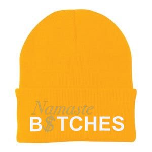 Namaste B$Tch Perfect For Yoga Empowered Selfex Pression Knit Cap Winter Beanie