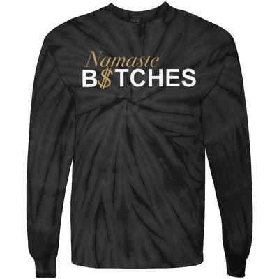 Namaste B$Tch Perfect For Yoga Empowered Selfex Pression Tie-Dye Long Sleeve Shirt