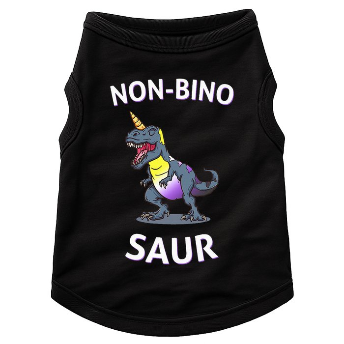 Non Binary Pride Flag Colors Non Binary Doggie Tank