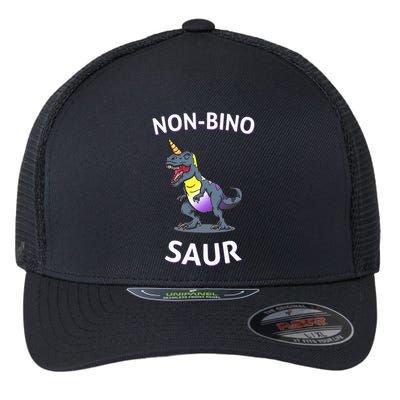 Non Binary Pride Flag Colors Non Binary Flexfit Unipanel Trucker Cap