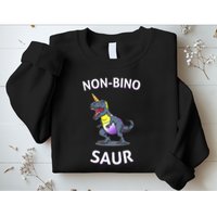 Non Binary Pride Flag Colors Non Binary Sweatshirt