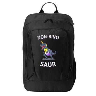 Non Binary Pride Flag Colors Non Binary City Backpack