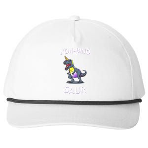 Non Binary Pride Flag Colors Non Binary Snapback Five-Panel Rope Hat