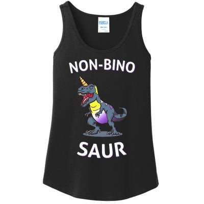 Non Binary Pride Flag Colors Non Binary Ladies Essential Tank