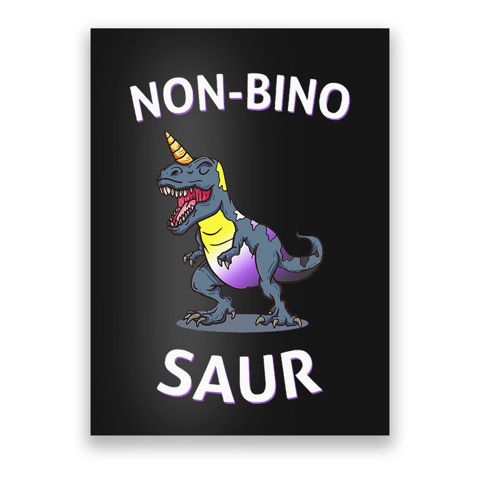 Non Binary Pride Flag Colors Non Binary Poster
